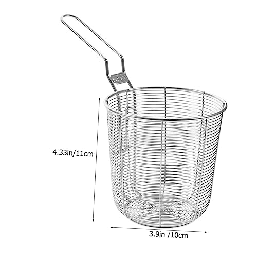 OKUMEYR Panela Quente Escorredor De Macarrão Skimmer Cesta De Fritura Skimmer Para Bolinho Peneira P