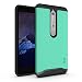 TUDIA Merge Nokia 6.1 Case with Heavy Duty Extreme Protection/Rugged but Slim Dual Layer Shock Absorption Case for Nokia 6.1 (2018) (Mint)