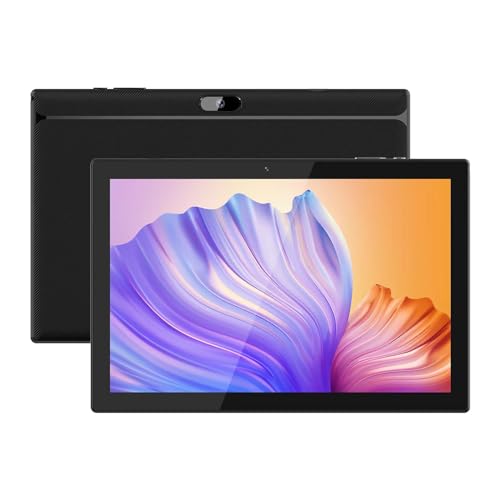 Tablet 64GB 10 Inch Tablet, Android Tablets, 6000mAh Battery Quad Core HD Touch Screen Tableta Computer, with WiFi BT Google Play Android Tabletas. Black.