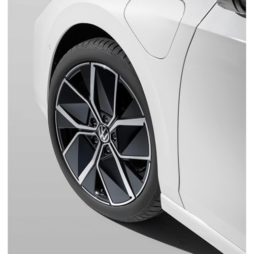 Volkswagen 5H0071214D Felgen-Insert Design Blende Black Blade schwarz *** nur für Facelift *** nur für Original VW Aluminiumfelge Leeds 7.5Jx18 ***