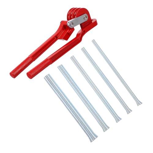 SEWACC Tubing Bending Tool Set 1 Set of Bending Tool for Tube Brass Aluminum Thin Steel 0-180° Adjustment