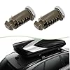 VGOL 2Pcs Roof Bar Rack Barrel Security Locks Roof Cargo Lock with key Compatible with Thule Compatible with Mont Blanc Compatible with Paddy Hopkirk #2