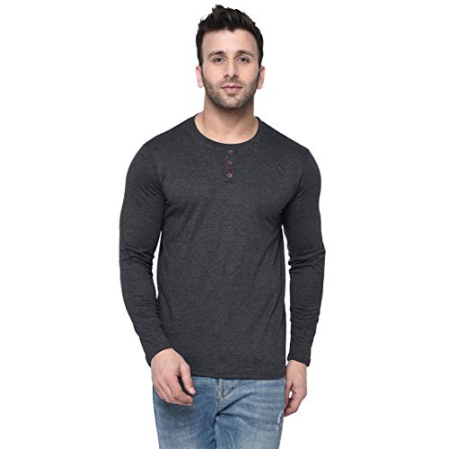 Image of London Hills Men's Cotton Regular Fit T-Shirt