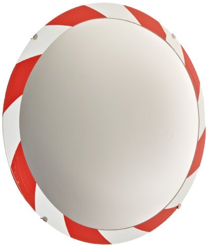 See All PLX18RT Convex Mirror, Acrylic Plastic Face, High Visibility Edge, Indoor Use, 18