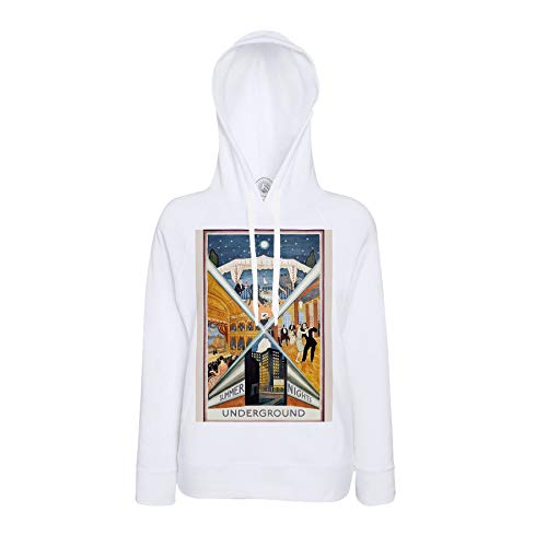 Sweat à capuche Summer Nights London idéal pour les fraîches soirées d'été et escapades urbaines