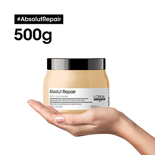 L'Oréal Professionnel Máscara Capilar Absolut Repair, Tratamento Capilar Proteico Para Nutrição Pro