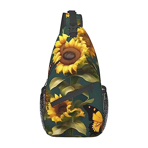 Sac à dos à bandoulière noir imprimé floral, l'élégance d'un design soigné