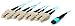 Produktbild Equip Trunk LWL-Patchkabel (MTP/SC 50/125m 3,00 m Multimode OM4 M/M türkis Polybeutel)