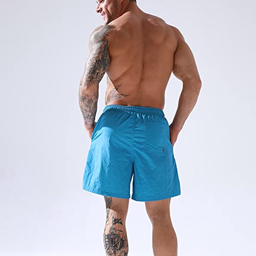Men's Swim Trunks Quick Dry Beach Shorts with Pockets4