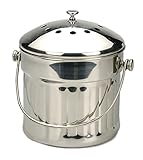 RSVP International XL Compost Pail, 1.5 Gallon, Multi Color