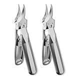 Welnax Titanclip, 2026 New Wide Jaw Opening Slanted Nail Clippers, Long Handle Curved Toenail Clippers, Precise and Effortless Nail Cutting, Ideal for Thick Nails (2 Pcs A) Welnax Titanclip, 2026 New Wide Jaw Opening Slanted Nail Clippers, Long Handle Curved Toenail Clippers, Precise and Effortless Nail Cutting, Ideal for Thick Nails (2 Pcs A)