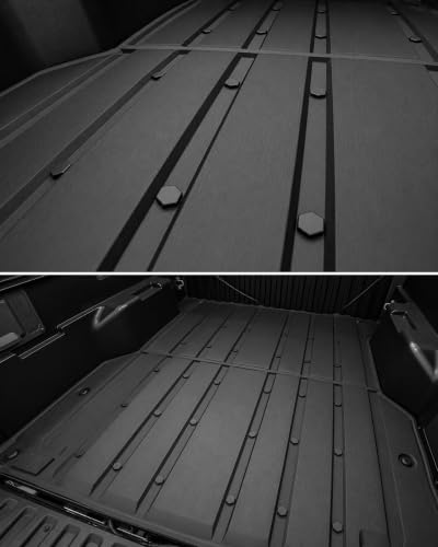 Image of 3W Truck Bed Mat for Toyota Tacoma 2024-2026, Heavy Duty Tacoma Accessories TPE Truck Bed Liner, All Weather Pickup Truck Bed Protection(Only Fit 5ft /5' Short Bed)