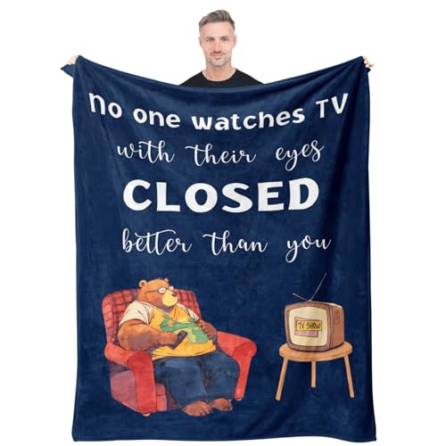Quilazy Valentine's Day Birthday Gifts for Him Men, Funny Gag Blanket for Men Who Have Everything,...