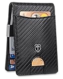 TRAVANDO Money Clip Wallet RIO - Mens Wallets slim Front Pocket RFID Blocking Card Holder Minimalist