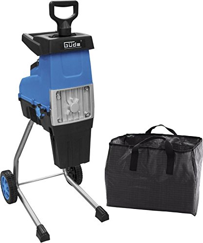 Güde 94374 GH 2801 SILENT Gartenhäcksler (Leise, Kraftvoll, 30l Fangsack, 2800W, 44 mm max. Astdicke)