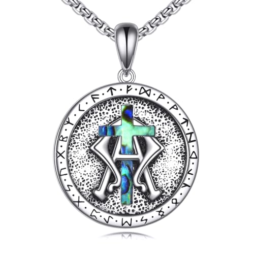 ZPMMPZ Alpha Omega Necklace 925 Silver