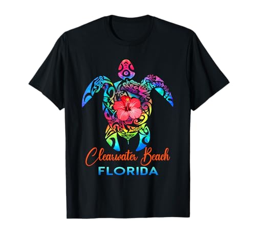 Clearwater Beach Florida 2026 Sea Turtle Summer Vacation T-Shirt