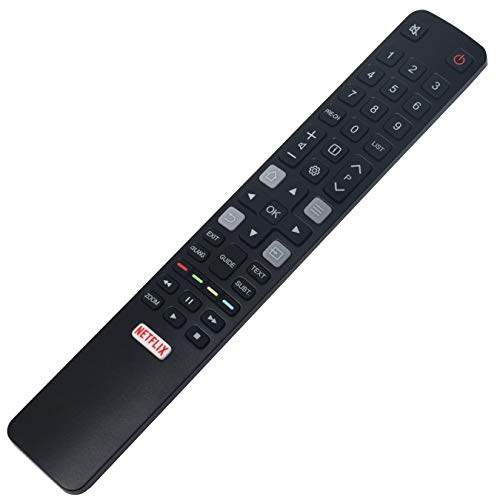 VINABTY 06 IRPT45 RC802N YLI2 Replacement Remote Fit for TCL TV 43DP600 55DP600 50DP600 U43P6006, black - Image 2