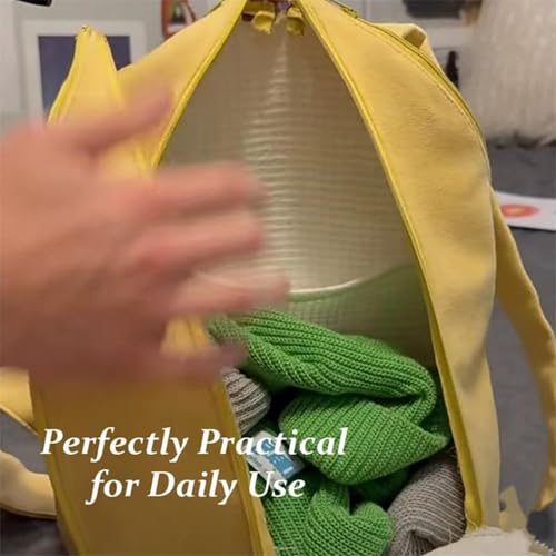 Mochila de plátano ergonómica que soluciona el desorden escolar 5