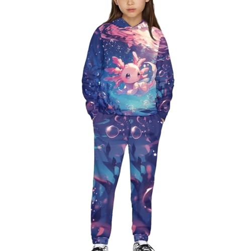 DISNIMO Cute Sweatsuit Set for Girls Hoodies Pants Sweat Suit Outfits Clothing for Kids Sweatshirt Hooded and Sweatpants2