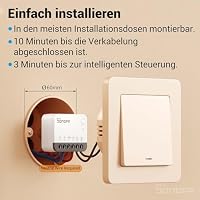 SONOFF ZBMINIR2 Smart Schalter, Relais, Zigbee 3.0 Lichtschalter, Smart Switch Funktioniert mit Alexa & Google Home, Hub Erforderlich, Neutralleitung Erforderlich, Farbe Kann Variieren – Ansicht 4