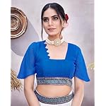 Yashika-Womens-Georgette-Saree-Printed-Saree-With-Unstitched-Blouse-Material-Suitable-For-All-Indian-Occasions-and-Festivals