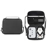 Hesupy Custodia portatile per DJI Lito X1 / Lito 1 RC-N3 con due batterie Combo accessori da viaggio custodia antiurto rigida custodia protettiva per drone con tracolla (nero)