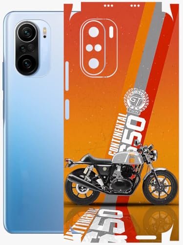 Image of AtOdds - Full Body Back Screen Guard Protector Film - Lamination Wrap Skin Sticker Compatible with XIAOMI Mi 11X PRO | Scratchproof Matte Finish (Bullet)