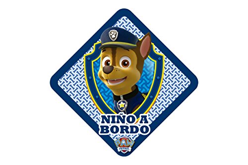 Patrulla Canina LPC103 Ni Autocollant ¥ ou à Bord de Patrouille, Bleu