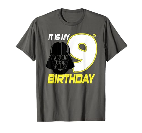 T-shirt Star Wars Dark Vador 9 ans premium avec imprimé haute netteté