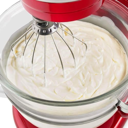 Batidor de 6 cables KN256WW para batidoras de vaso elevable KitchenAid de 5-6 cuartos 6