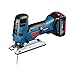 Produktbild Bosch Professional GST 18 V-LI S, 18 V Akkuspannung, 120 mm Schnitttiefe in Holz, L-BOXX, Schnelllader, Spanreißschutz, 2 x 4,0 Ah Li-Ion Akku, Sägeblätter