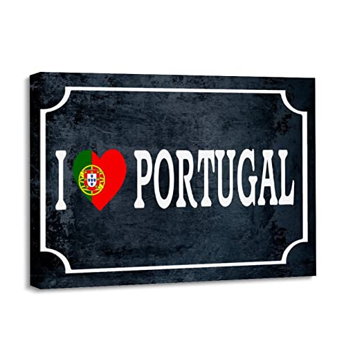 Lienzo de Portugal decorativo para la pared del dormitorio y sala de estar