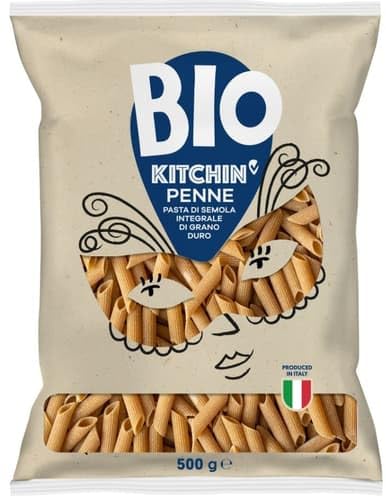 Kitchin BIO Vollkorn Penne Rigate No.144 (0.5 kg)