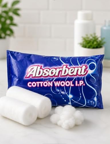 Absorbent Cotton Wool I.P Sterilised Medical Grade Cotton Roll