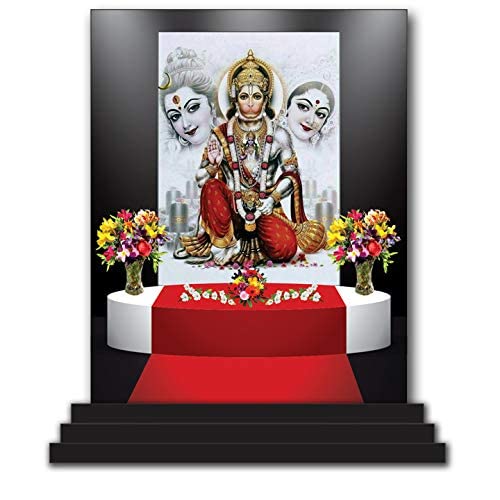 Figurine Hanuman Ji 5098 décoration spirituelle voiture et maison tout usage
