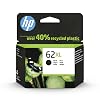 HP 62XL Inktcartridge Zwart, Hoge Capaciteit (C2P05AE) origineel van HP