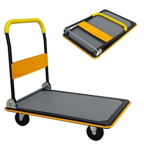 Carretilla Plegable de Plataforma 660lbs Capacidad miniatura 1