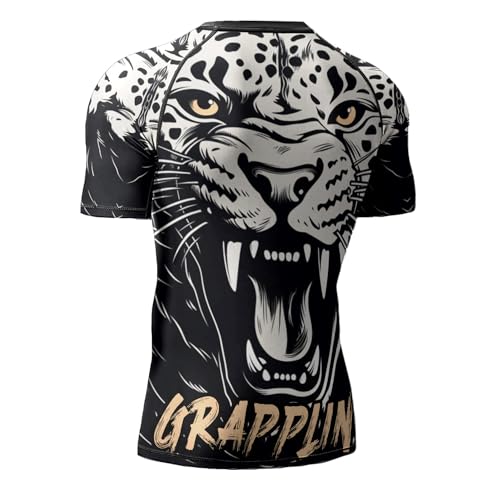 Men's Rash Guard Shirts Long Sleeves, Non See-Through Fabric, Rash Guard for Men BJJ2