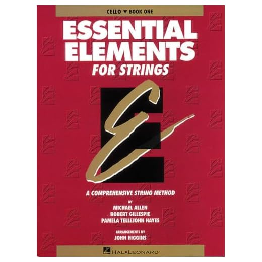 Essential Elements for Strings Book 1 (Original Series) | Cello Method for Beginners | Learn Instrument Position, Fingerings, Bowing Techniques, Music Theory, and History