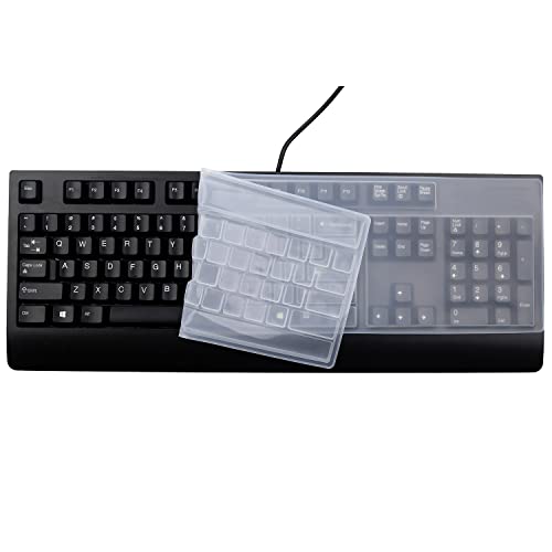 Protector de teclado transparente para PC 104/107 teclas miniatura 3