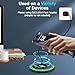 Samsung S25 Wireless Android Charger Fast Charging Pad for Samsung Galaxy S25 Ultra/S24 Plus/FE/S23/S22/S21,2Pack 15W Fast Wireless Phone Charger Station for Motorola Edge 2024/G Stylus 5G/Razr 2024