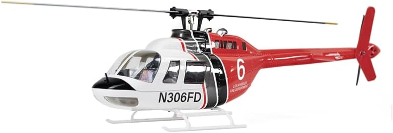 FLYWING Bell 206 RC Helicopter V3 with ACE Flight Control 6CH GPS...