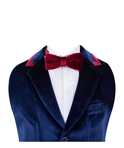 SIRRI Boys Tailored Fit Formal Party Wedding Velvet Waistcoat3