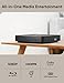 Blu Ray Player 1080P Blu-ray Disc Player for Home Cinema, Dolby Audio/DTS, Plays All DVDs and Region A 1 Blu Rays, Supports 128GB USB Stick, with HDMI and AV Output Connection Cable, NTSC US Standard