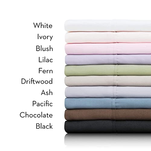 Image of BEVI Bedsheet for King Bed 300 TC Flat Bedsheet with 2 Pillow Covers Size-(90 inchx95 inch) Dark Grey
