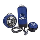 BESPORTBLE 1 Pc Bolsa De Ducha para Acampar Camping Bolsa De Baño Bolsa De Ducha De Senderismo Bolsas De Ducha para Acampar Cabezales Rociadores Bolsa De Ducha Duradera Boquilla De Ducha Blue