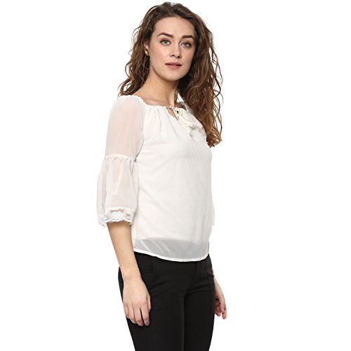 Image of mayra Women's Plain Regular fit Top