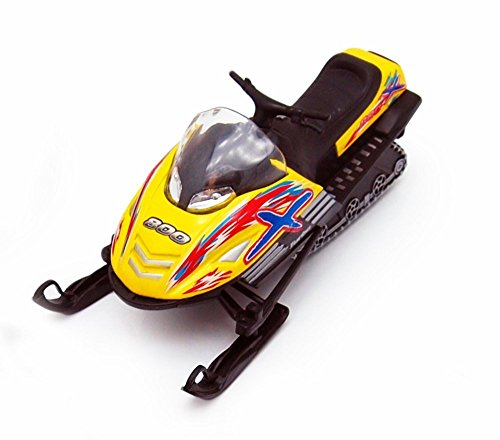 KiNSFUN Snowmobile 5 Inch Die Cast Metal Model Toy (1pc Random Color)