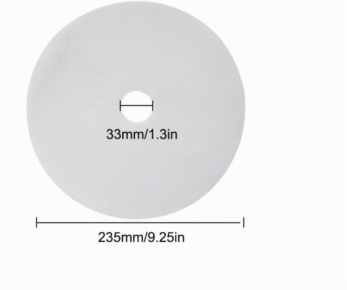 Lot de 10/20 filtres universels pour sèche-linge à linge, filtre d'échappement de rechange pour sèche-linge à linge, 235 x 33 mm, blanc (lot de 10)